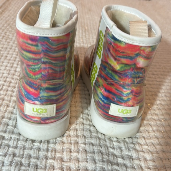 Ugg Clear Mini Pixelate (rainbow) Boots - Picture 7 of 12